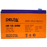 Аккумулятор Delta HR 12-34 W